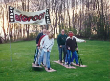 Course Pied Bigfoot géant