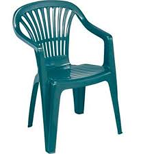 Chaise plastique Verte Chaise plastique Verte