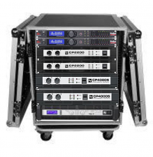 Rack Ampli 2PR+cp2200+cp4000+Tg7